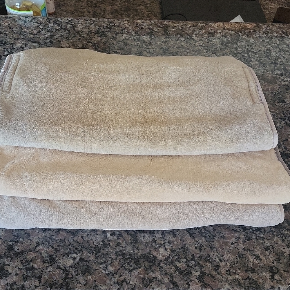 Lot of 3 Chattanooga Hydrocollator All Terry Cover - Standard for LUMBAR SPINE